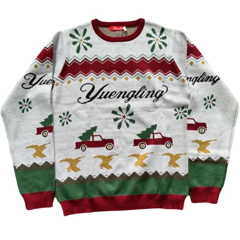 Yuengling Ugly Christmas Sweater Beer Merchandise size Large